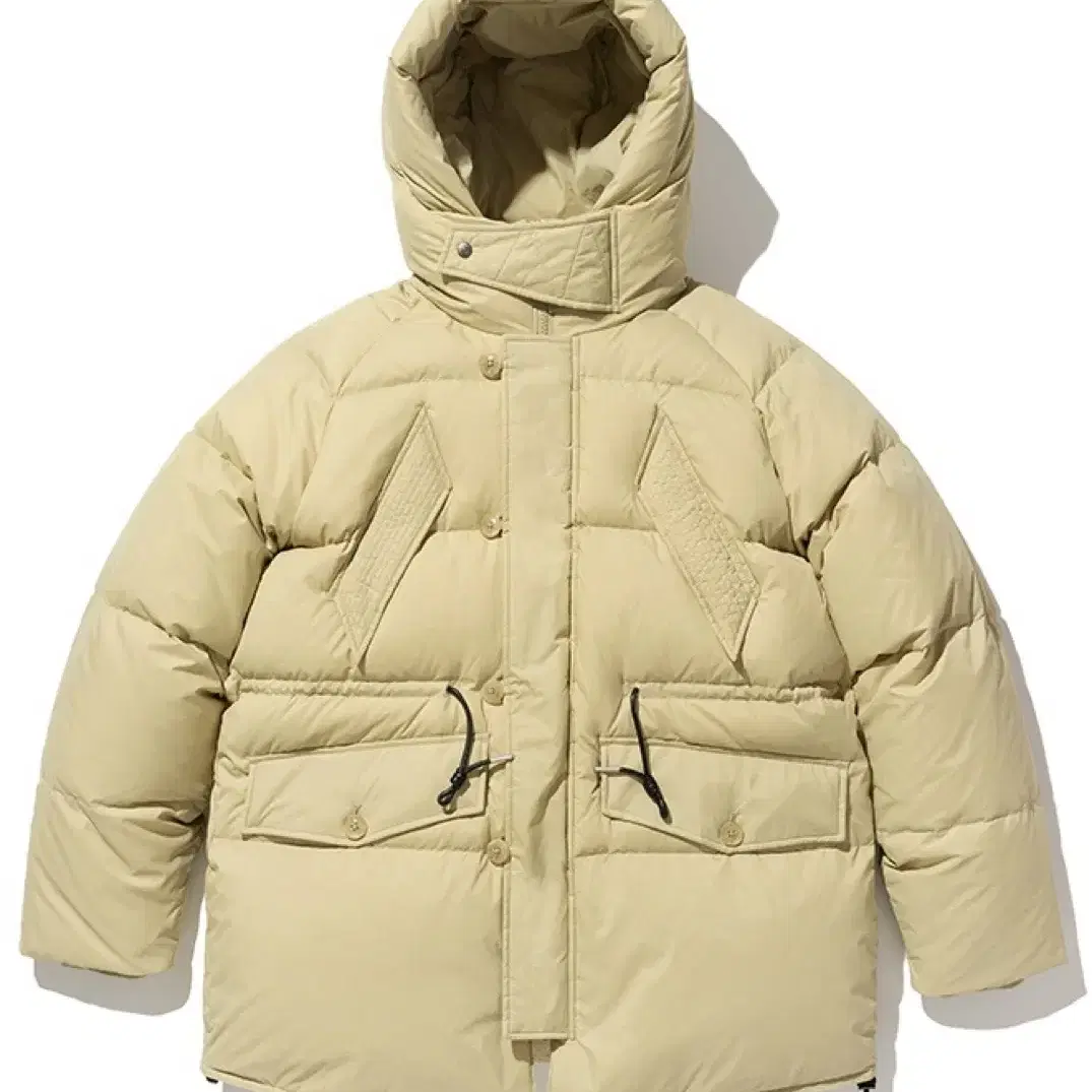 유니폼브릿지 shelter down parka beige