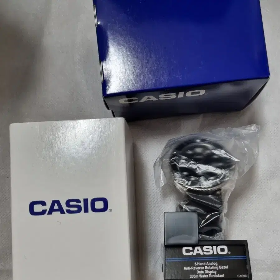 [CASIO] 카시오 흑새치 다이버 블랙 (새상품)