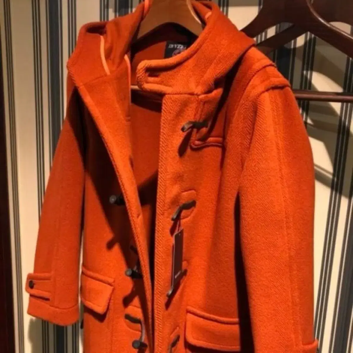 Inverted Orange Newton Duffel Coat 40