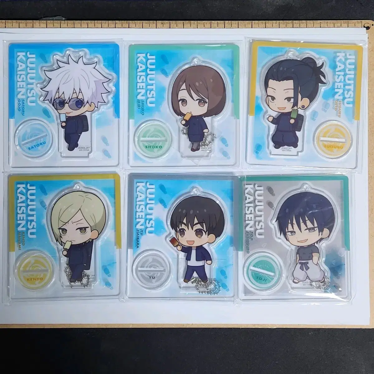 Jutsu rotation tokotoko acrylic stand gojo getoshoko nayeonami haibara toouji