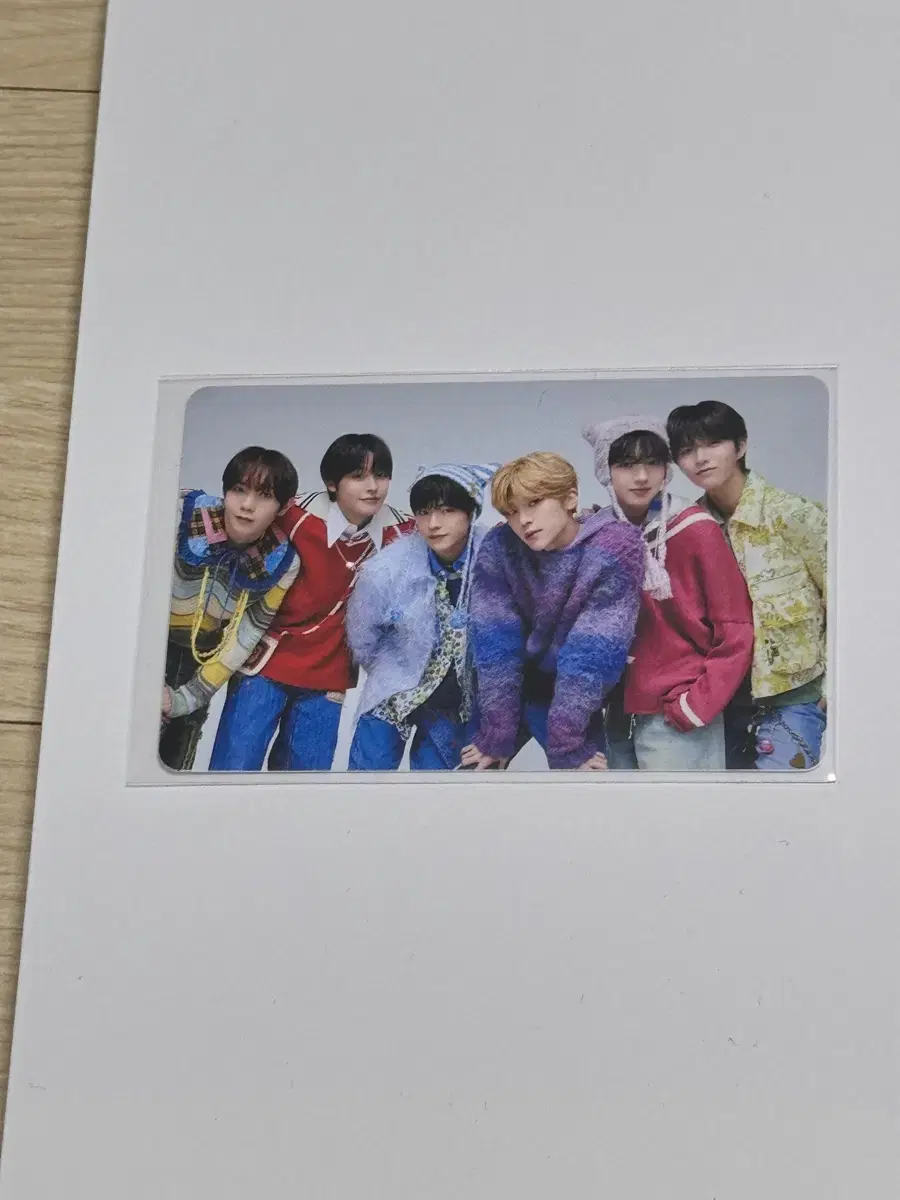 2024 nct wish Login Japan Tour Group Photocard WTS