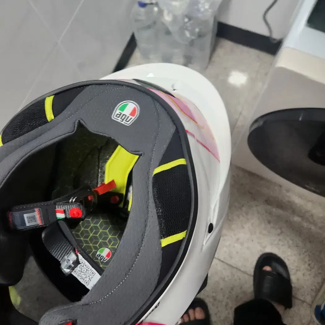 AGV 피스타 GP RR MISANO 2021 핑크 리본 L사이즈