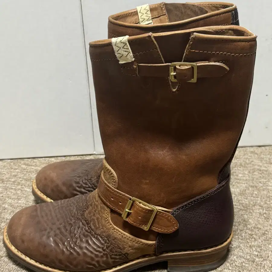 [M9]Visvim 23AW two boots-folk.Brown