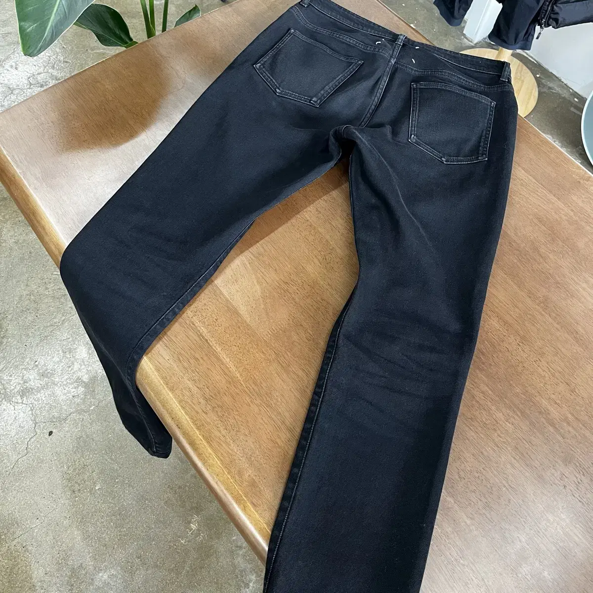 Maison Margiela Black Denim Trousers 32