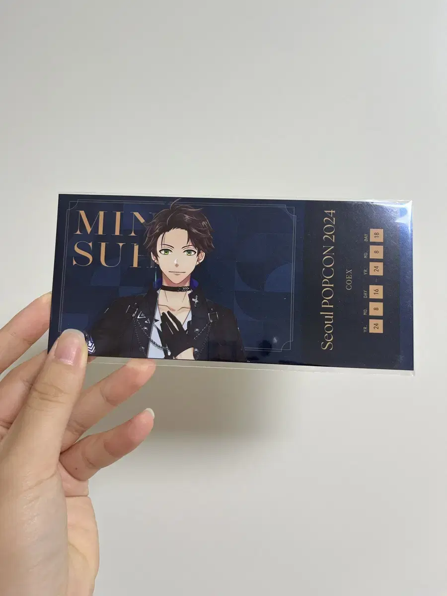 NIJISANJI KR Min Suha 2024 Popcorn Ticket Benefits