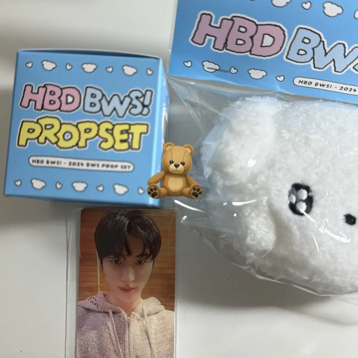 Byun Wooseok birthday Merchandise md Pow photocard Propset unsealed