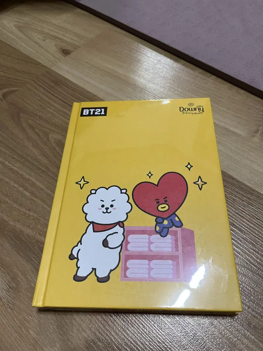 Unsealed bangtan BT21 Downey Adorable Note