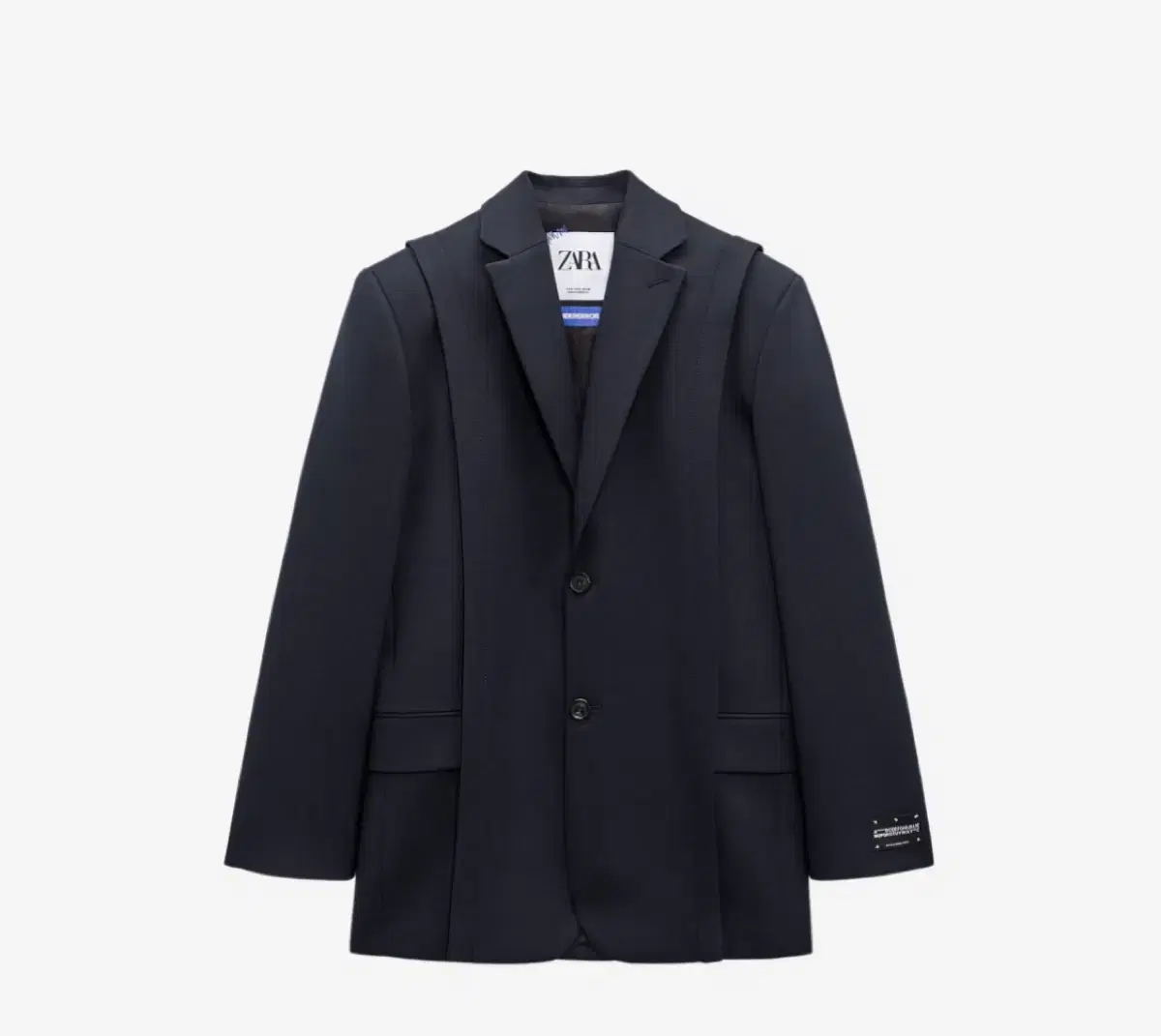 Zara x Adidas Oversized blazer navy sells size S