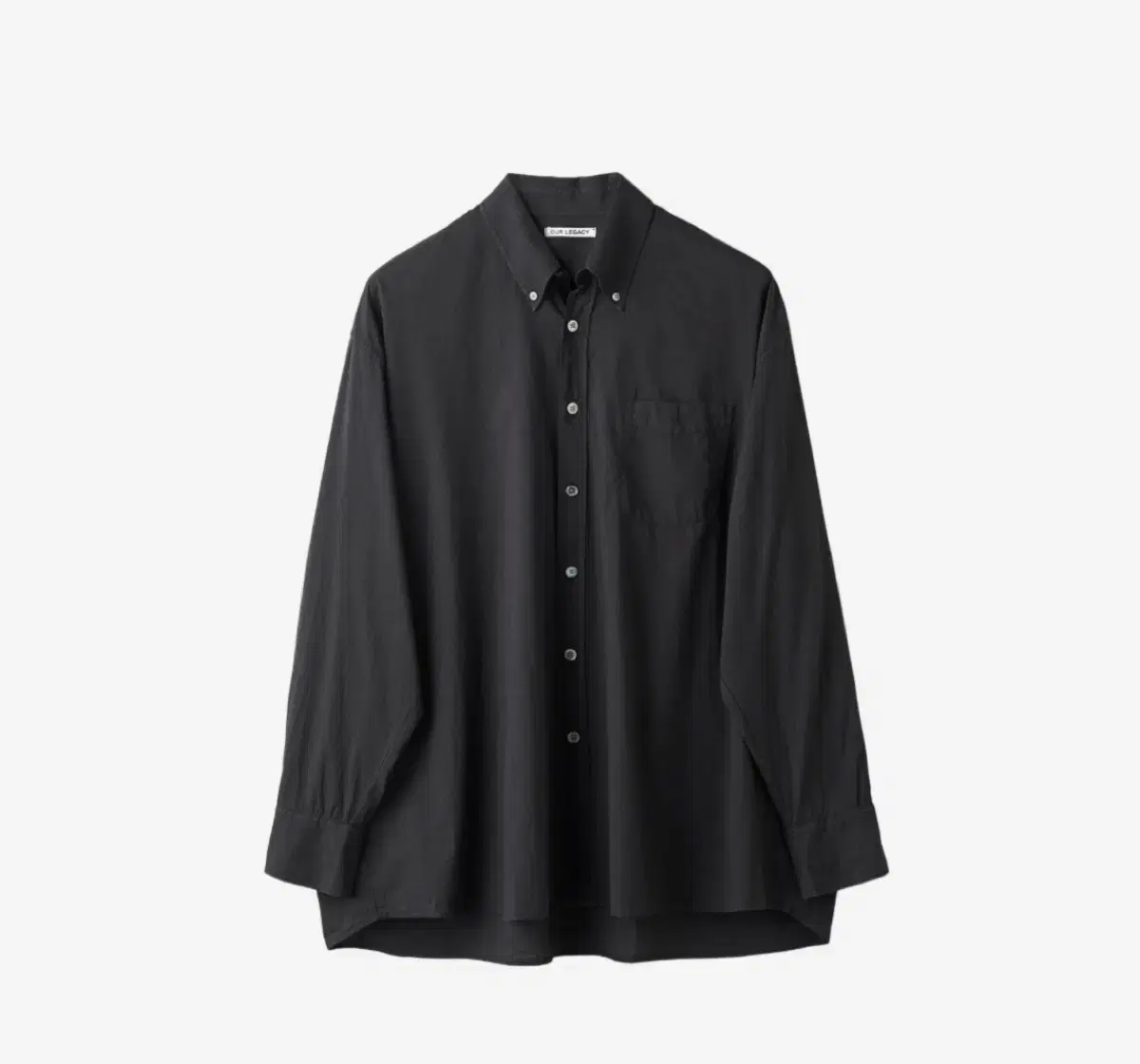 Haregashi Borrowed BD Shirt Black Size 46