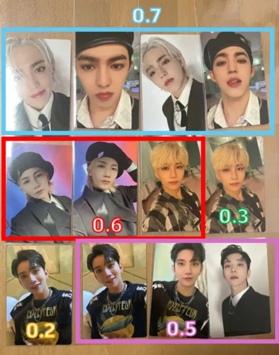 Seventeen Ataka Caratbahn RandomPhotocards in Bulk