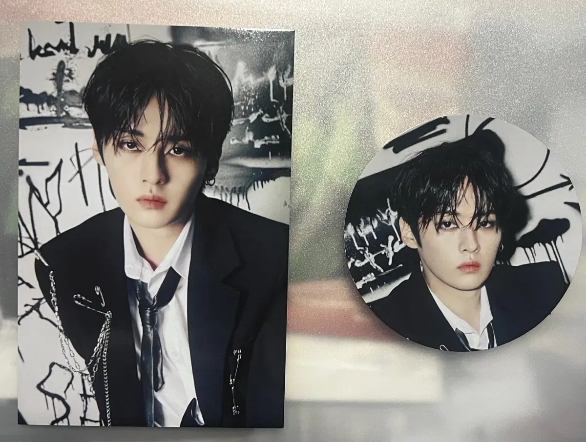 Straykids Dominate Seoul Cafe Pop Up lee know Coaster Postcard