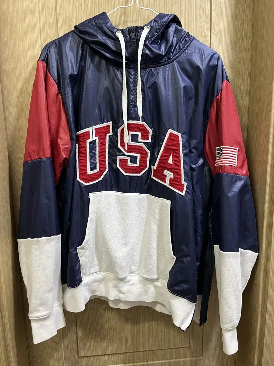 Champion Japan USA Logo Anorak Navy L