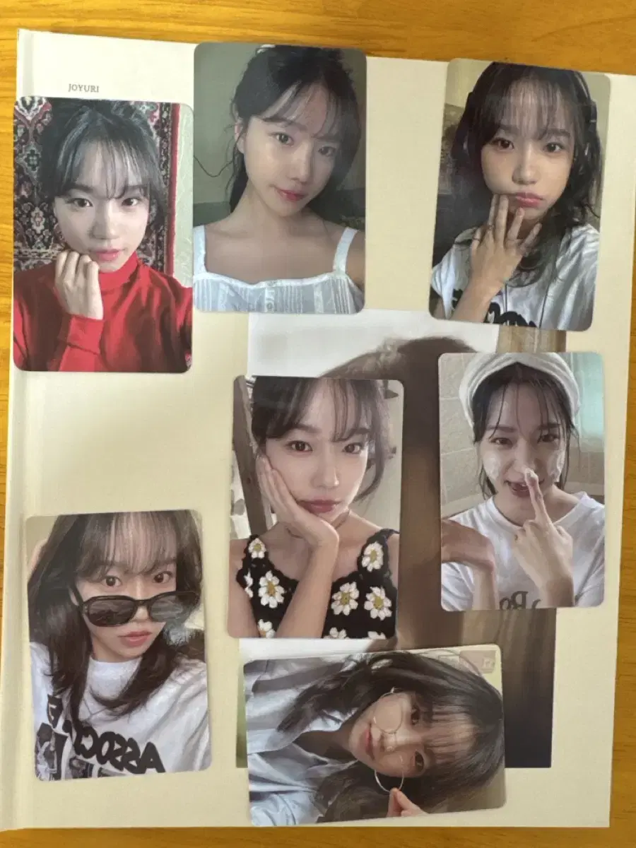 Jo Yuri photobook + photocard Composed by 