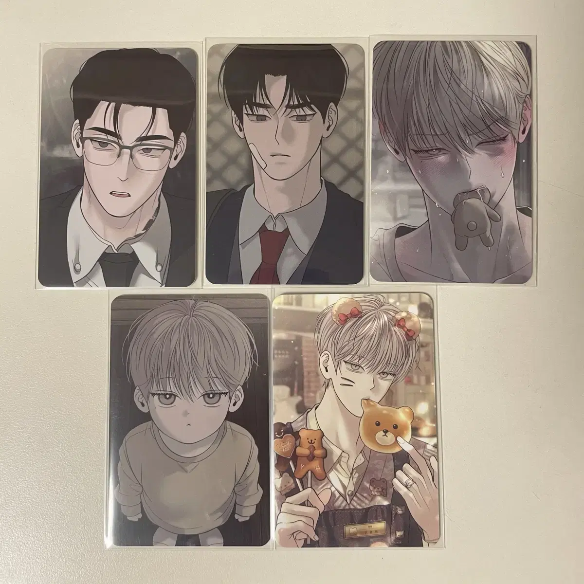 WTS) spilled skin collection photocard in bulk