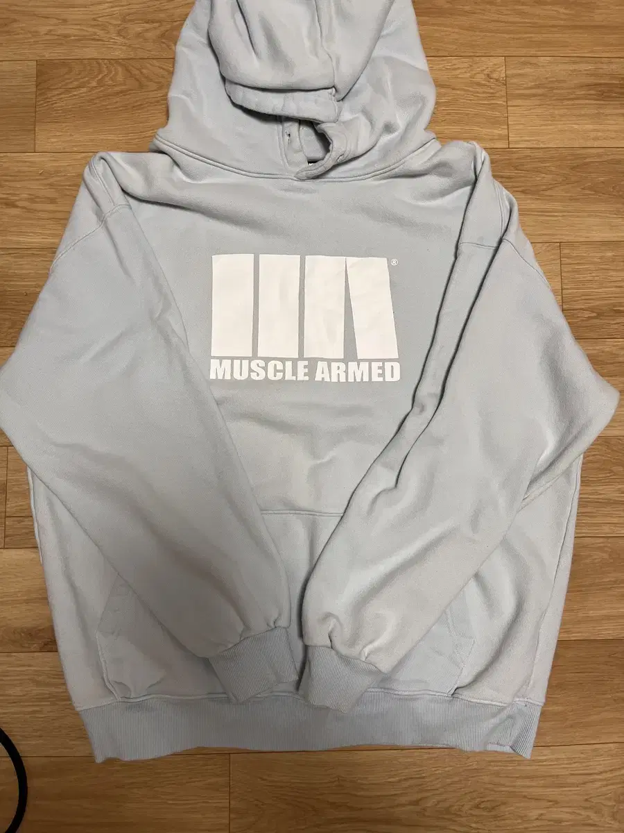 Sells the MuscleArmored Overfit Hoodie