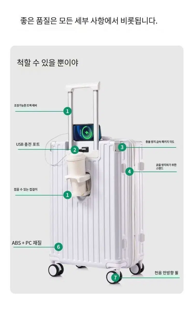 탕쿠 멀티 캐리어 여 지퍼 충전 대여행비밀번호 가방 남