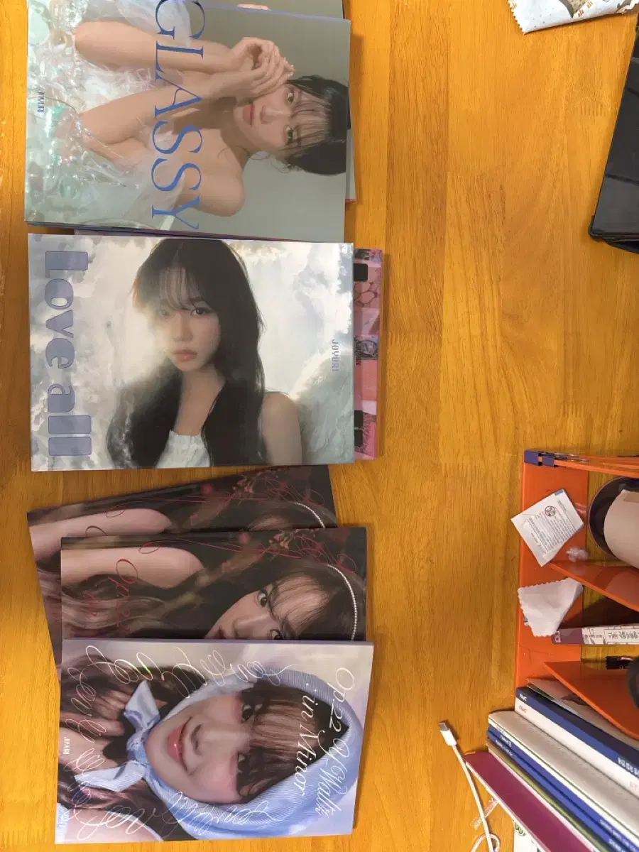 Yuri Jo's unsealed albums from 1000 won each