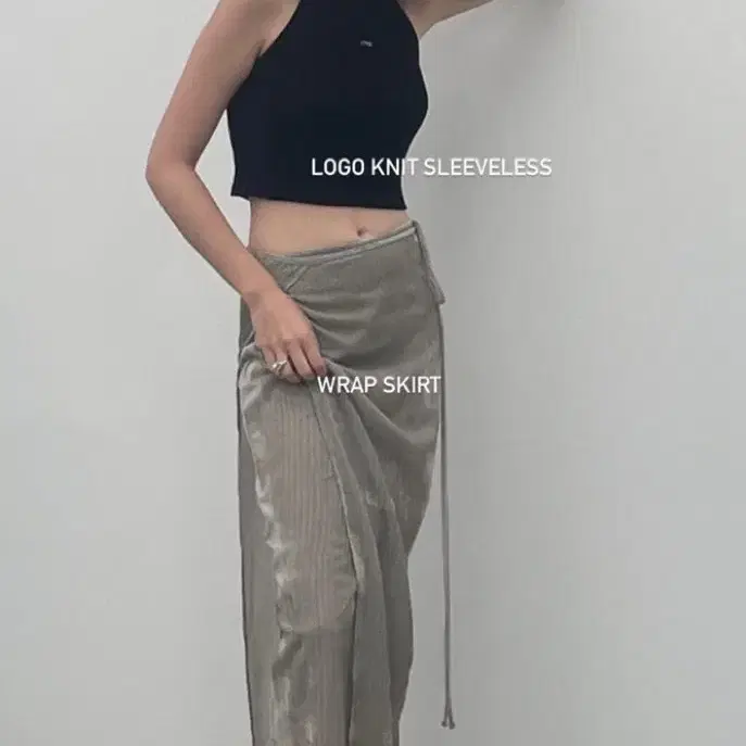 에토스 WRAP SKIRT (랩스커트) M