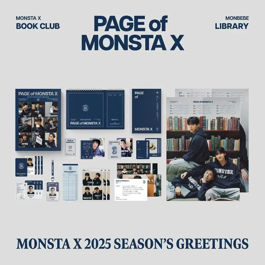 2025 monsta x seasons greetings buncheol Shownu!!!!!!!!