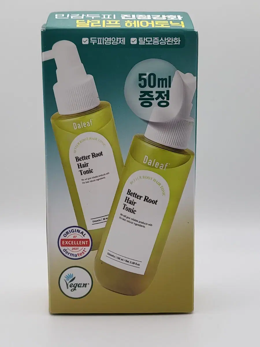 #달리프 클로렐라 베러 루트 헤어 토닉 100ml+50ml