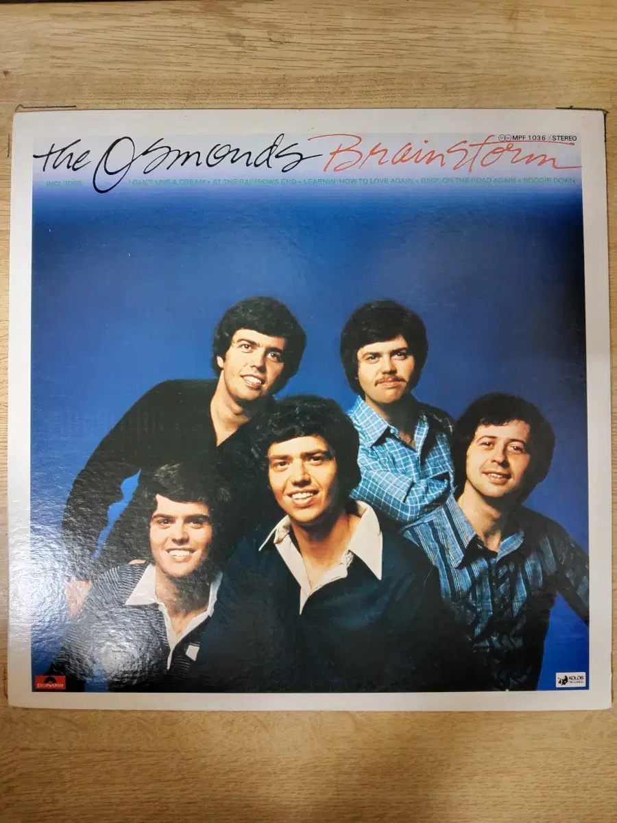 THE OSMOND 음반 b (LP 턴테이블 오디오 앰프