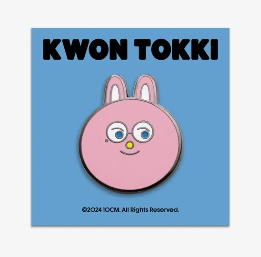 I'm selling a 10cm (ten centimeter) Kwon Jung-yeol Kwon rabbit badge.