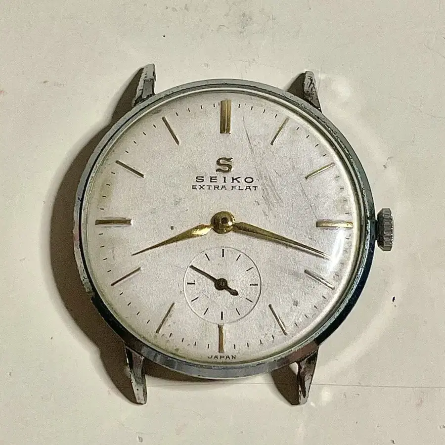 1950년대 빈티지 세이코 수동 시계 세컨 다이얼 SEIKO 칼침