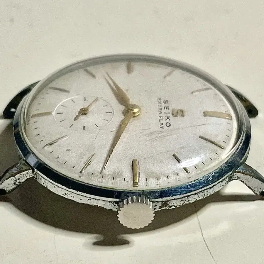 1950년대 빈티지 세이코 수동 시계 세컨 다이얼 SEIKO 칼침