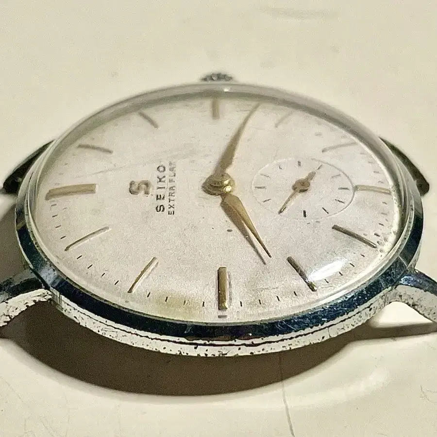 1950년대 빈티지 세이코 수동 시계 세컨 다이얼 SEIKO 칼침