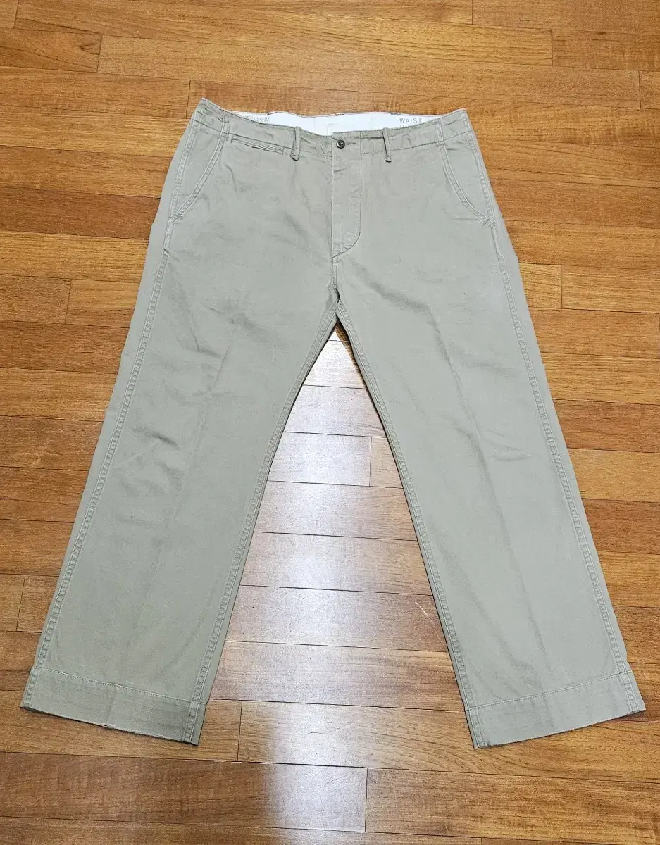 RRL Size 32/30 Regulation Trousers Beige