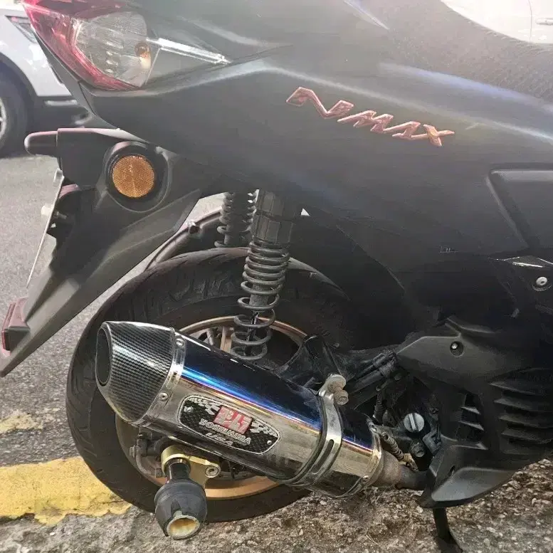 nmax125풀튜닝 21년식49000km 요시무라구변완