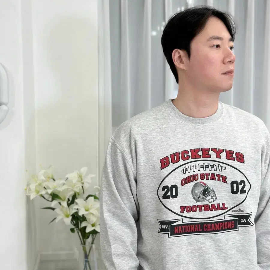 [XL] JERZEES 저지스 Buckeyes 맨투맨 Mexico