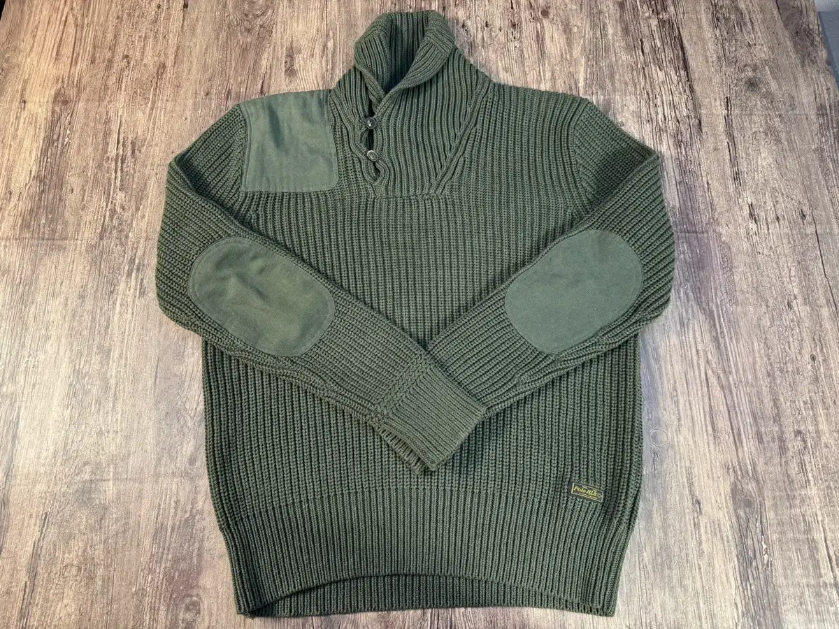 [ M ] Polo Ralph Lauren Hand-knit Military Olive A++.