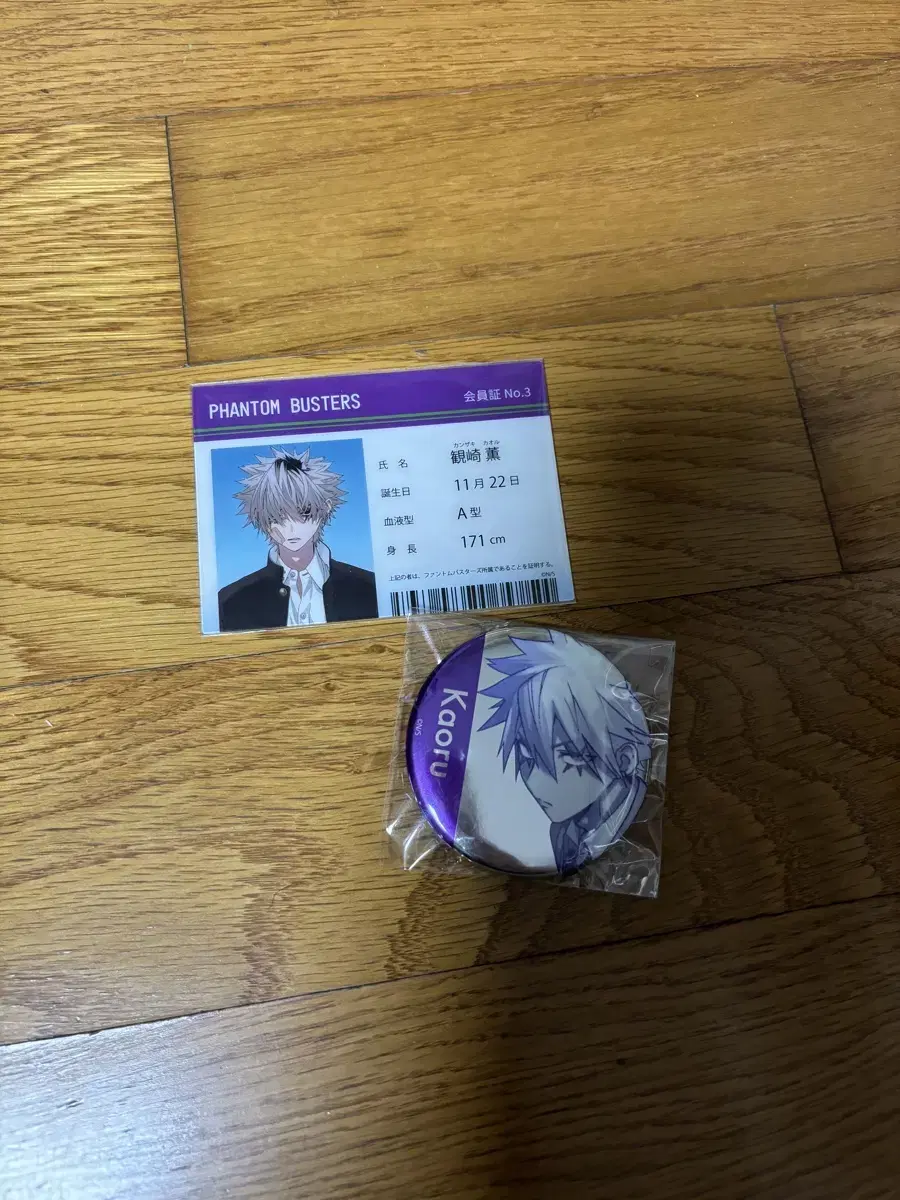 Phantom Busters Kaoru Student ID Badge in Bulk