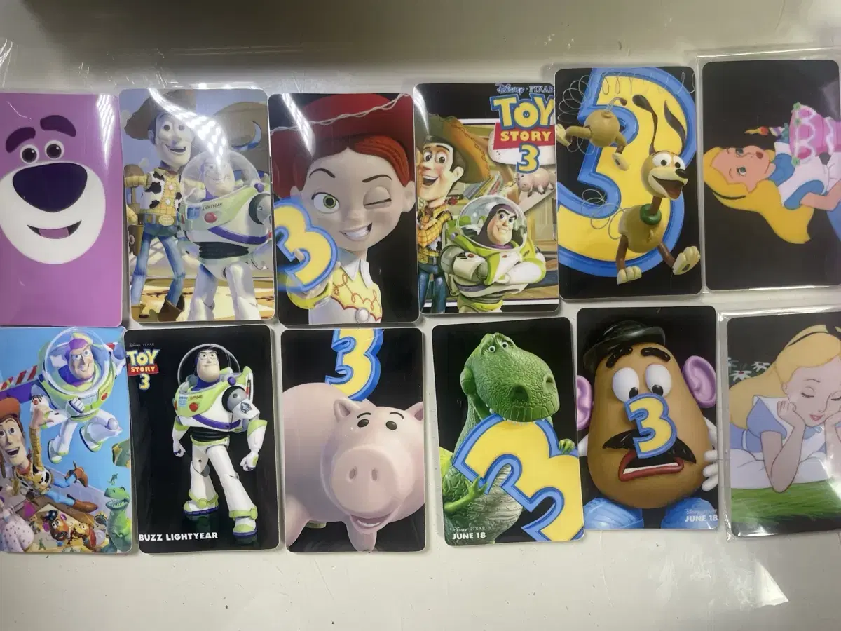 Toy Story/Alice in Wonderland Card