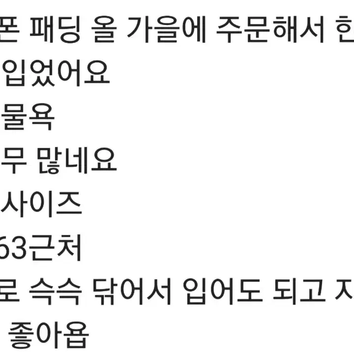 케임어폰 콰니 패딩 점퍼