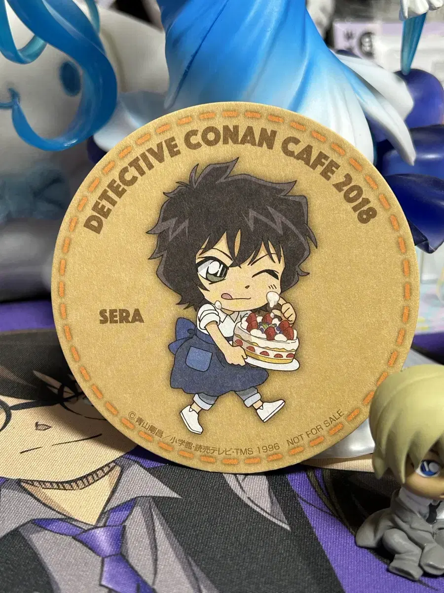 Detective Conan Cafe 2018 Paper Coaster Sera Masumi