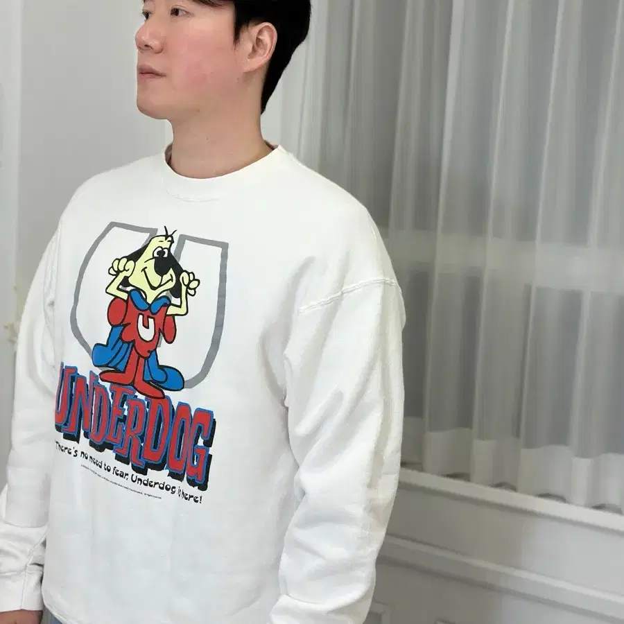 [XL] 프룻오브더룸 underdog 맨투맨 Mexico made