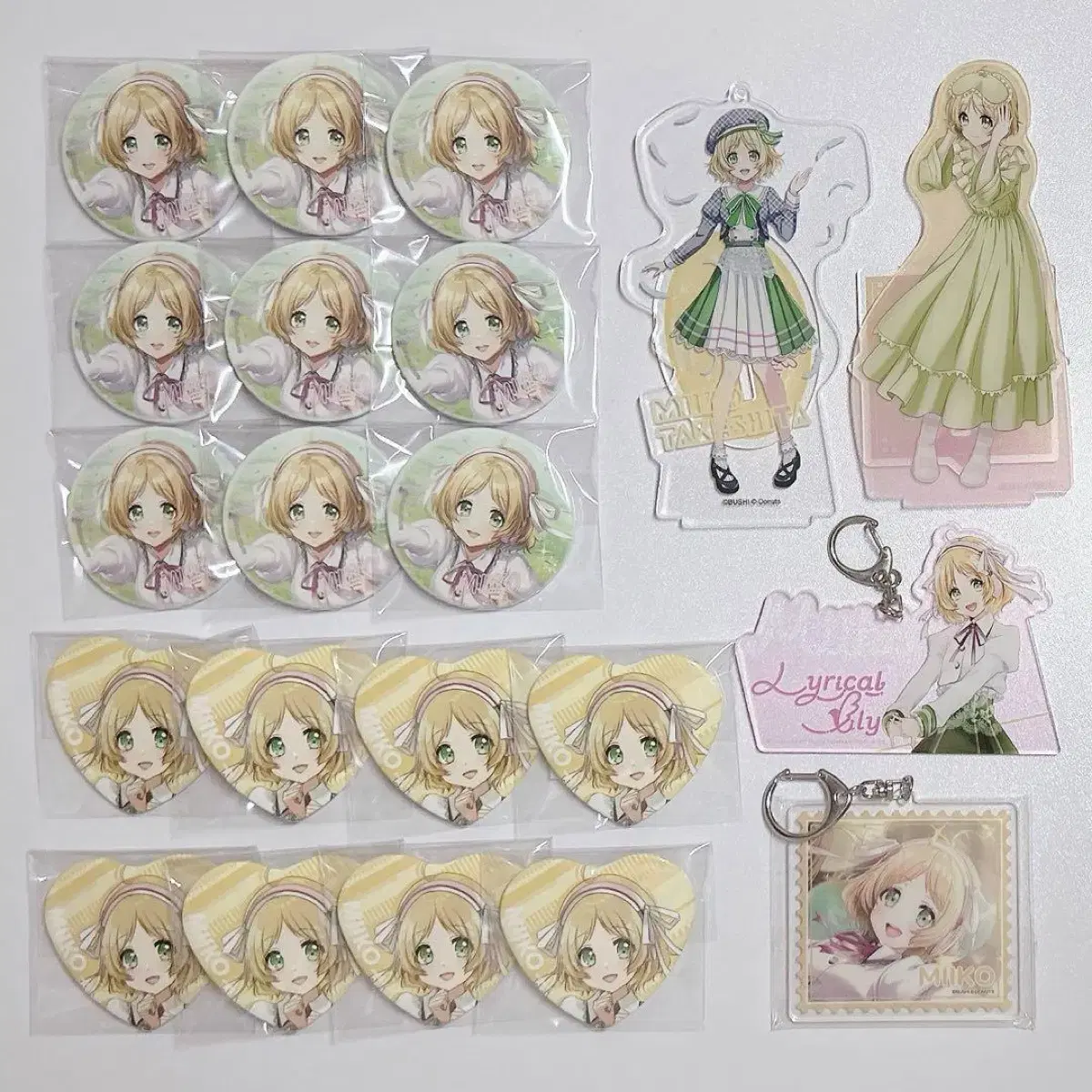 Depodizé Takeshita Miiko Canbadge acrylic stand in bulk