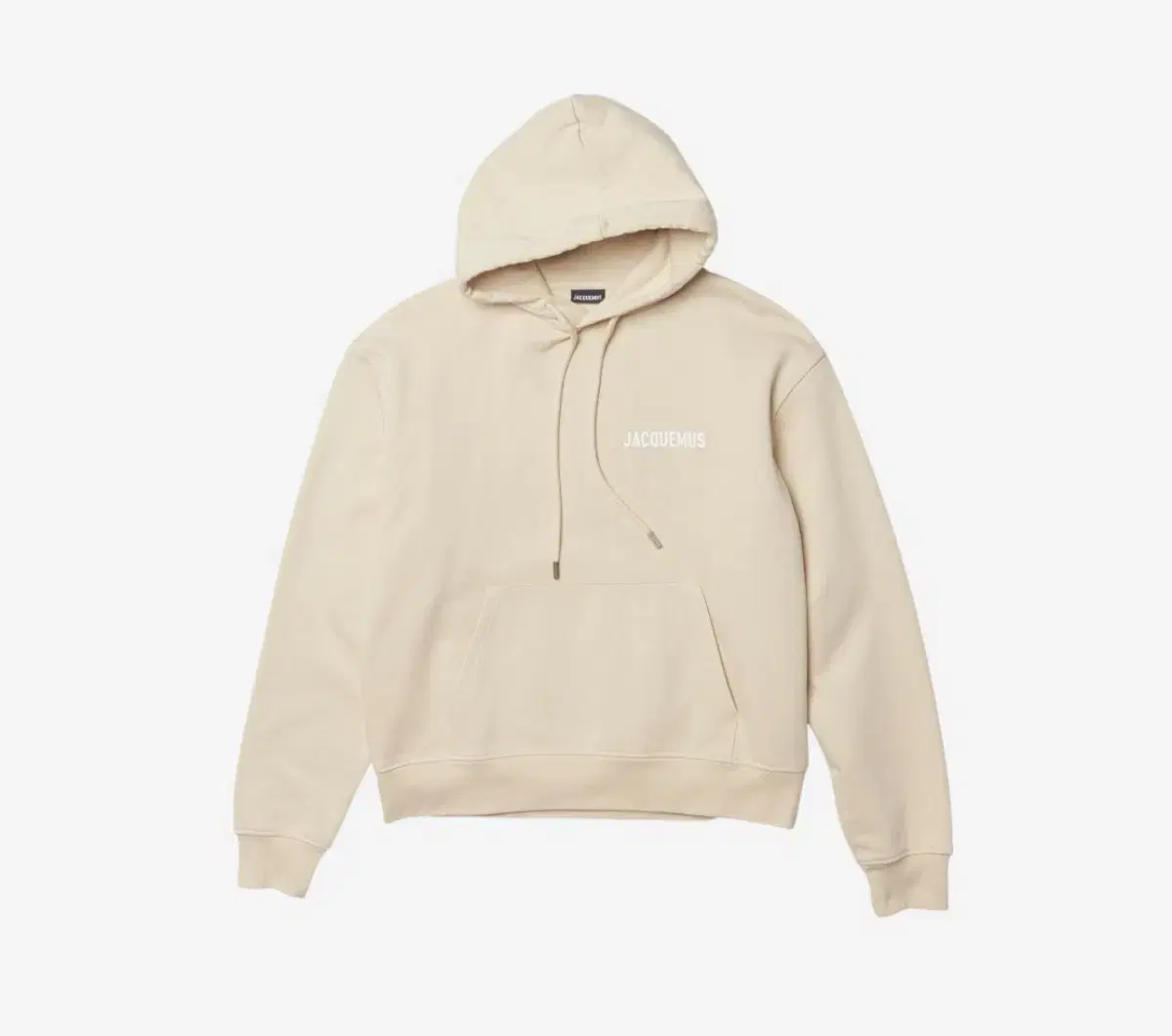 [XL] Jacquemus Hoodie Light Beige