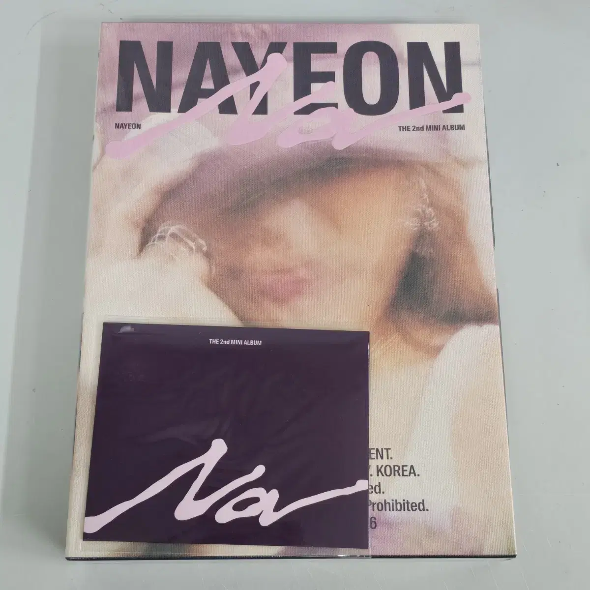 TWICE twice nayeon Solo 'Na' photobook album sealed B-version