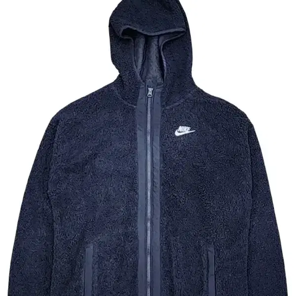 NIKE  뽀글이 후드 집업 XL