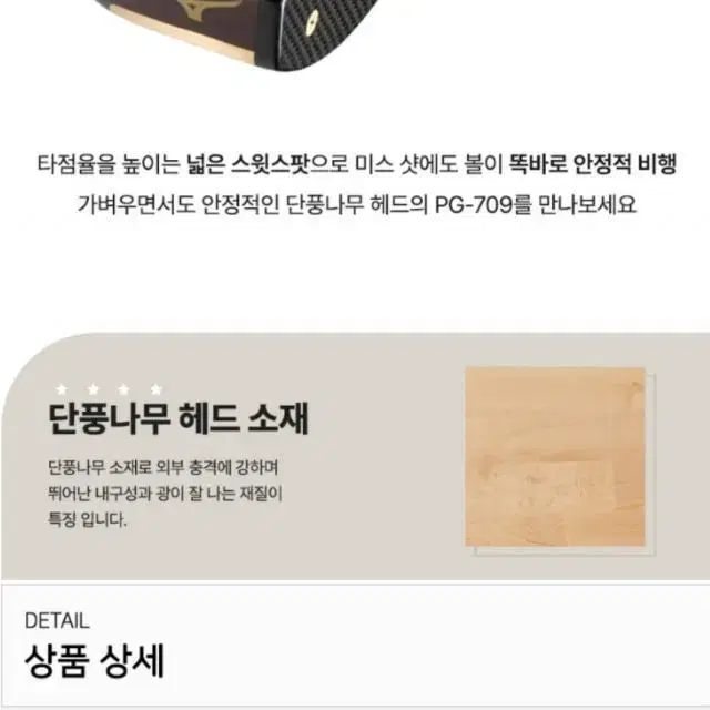 미즈노 PG709 파크골프채 브라운 블랙가방 5종파크골프세트 협회인증.