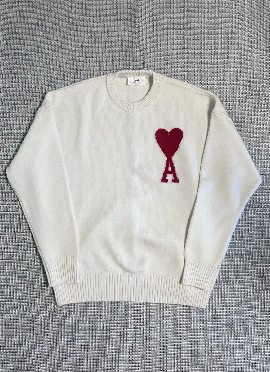 Army Big Heart Logo Intarsia Knit L