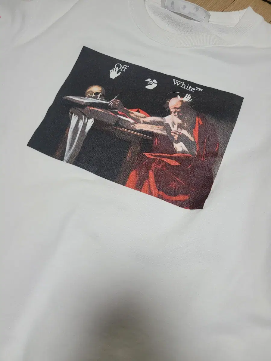 I sell off-white Caravaggio top (men)