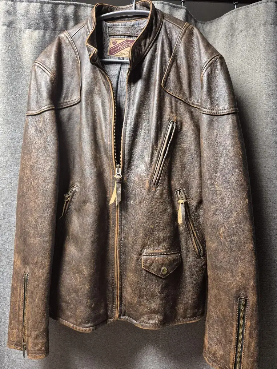 sell)RRL Motorst Leather Jacket(curphey leather)