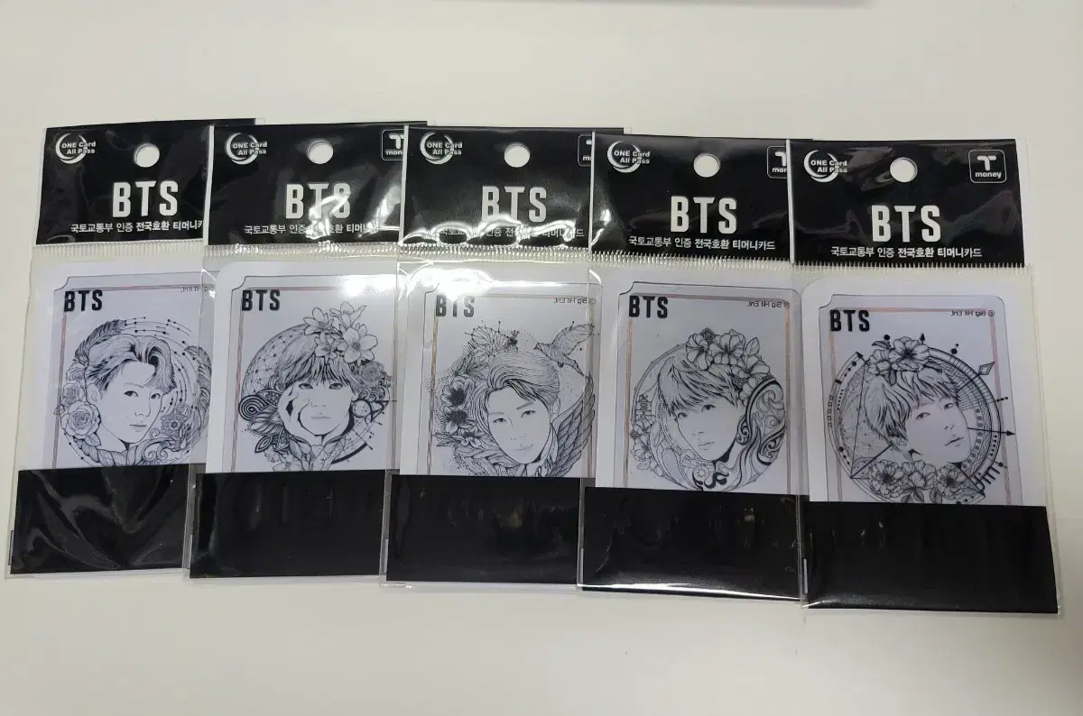 BTS Transparent Illustration Transportation Card