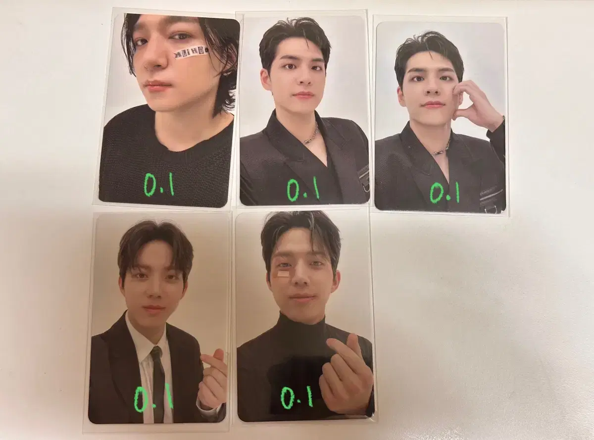 Day 6 Bandaid photocard Composition Sung Jin Sungjin Youngkay Original writing help