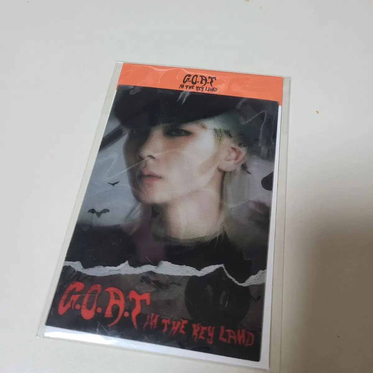 Shinee key lenticular kard