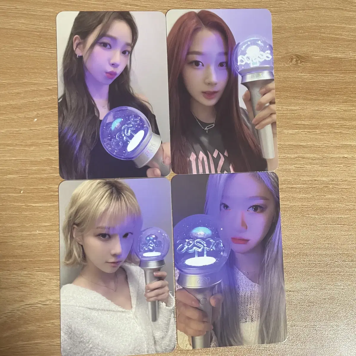 aespa lightstick photocard